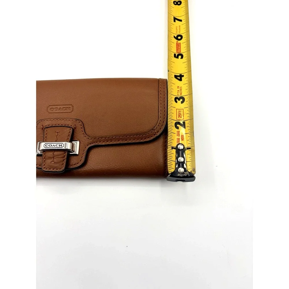 Coach (Light Saddle) Slim Envelope F54009 Wallet